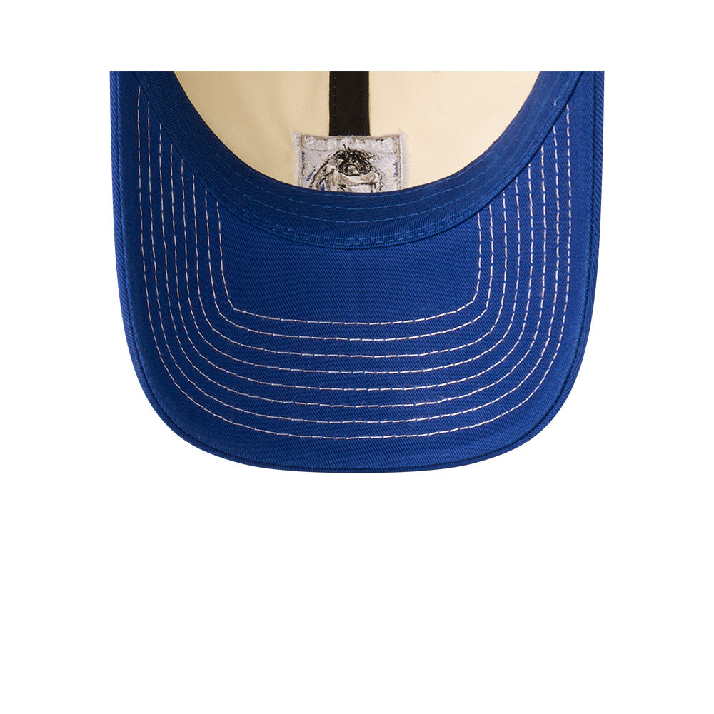 Canterbury-Bankstown Bulldogs Hat - 2025 NRL 2Tone Chrome Contrast Casual Classic Strapback Cap - New Era